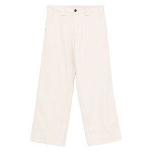 White Sand Women Cotton Flared Trousers